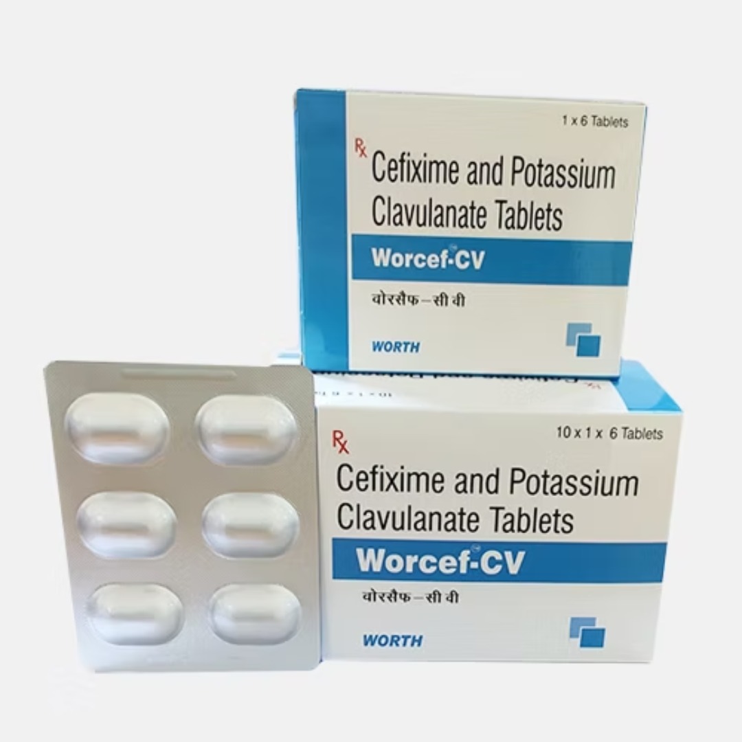 Worcef CV 200mg/125mg Tablet