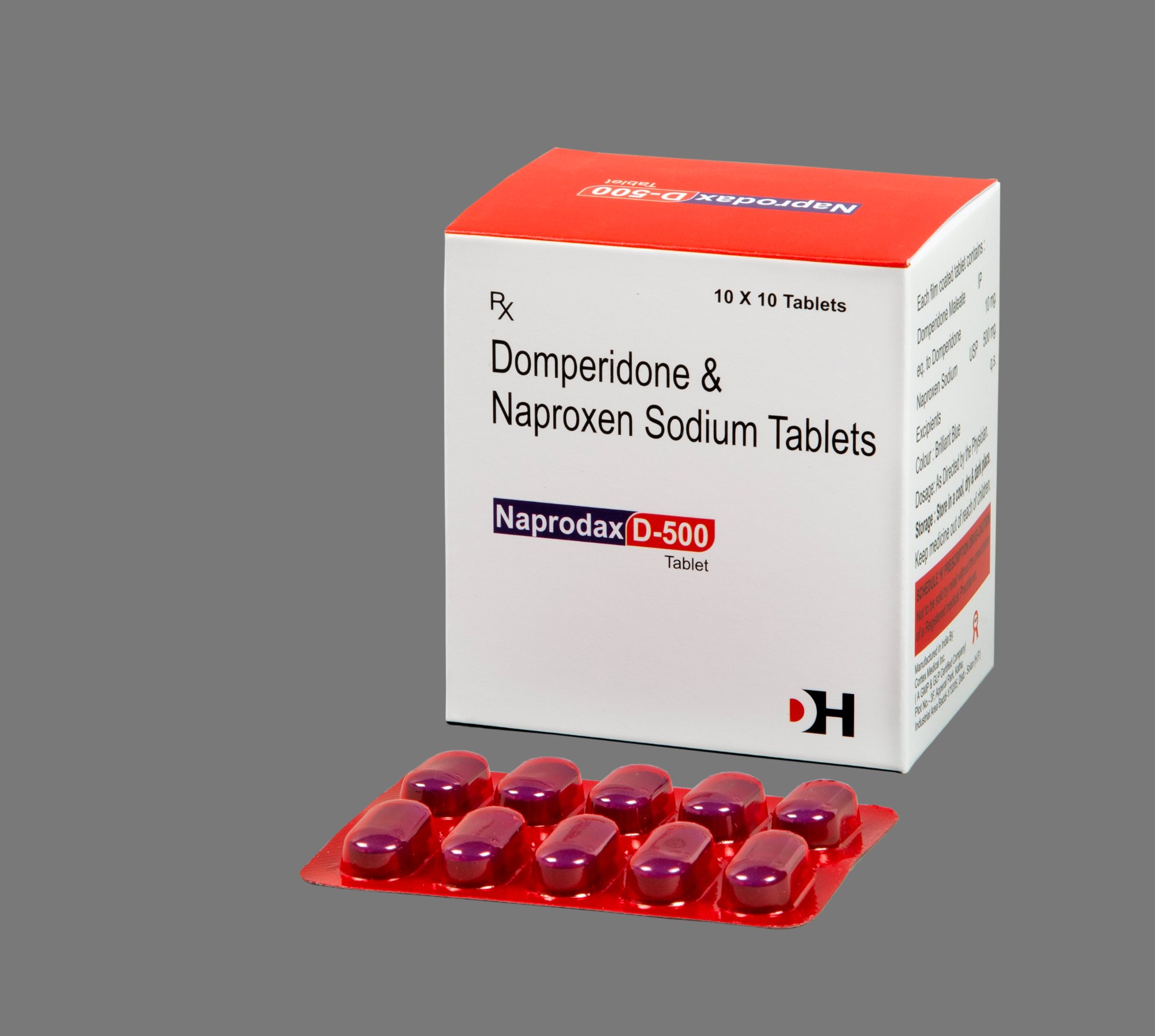Naprodax 500mg Tablet