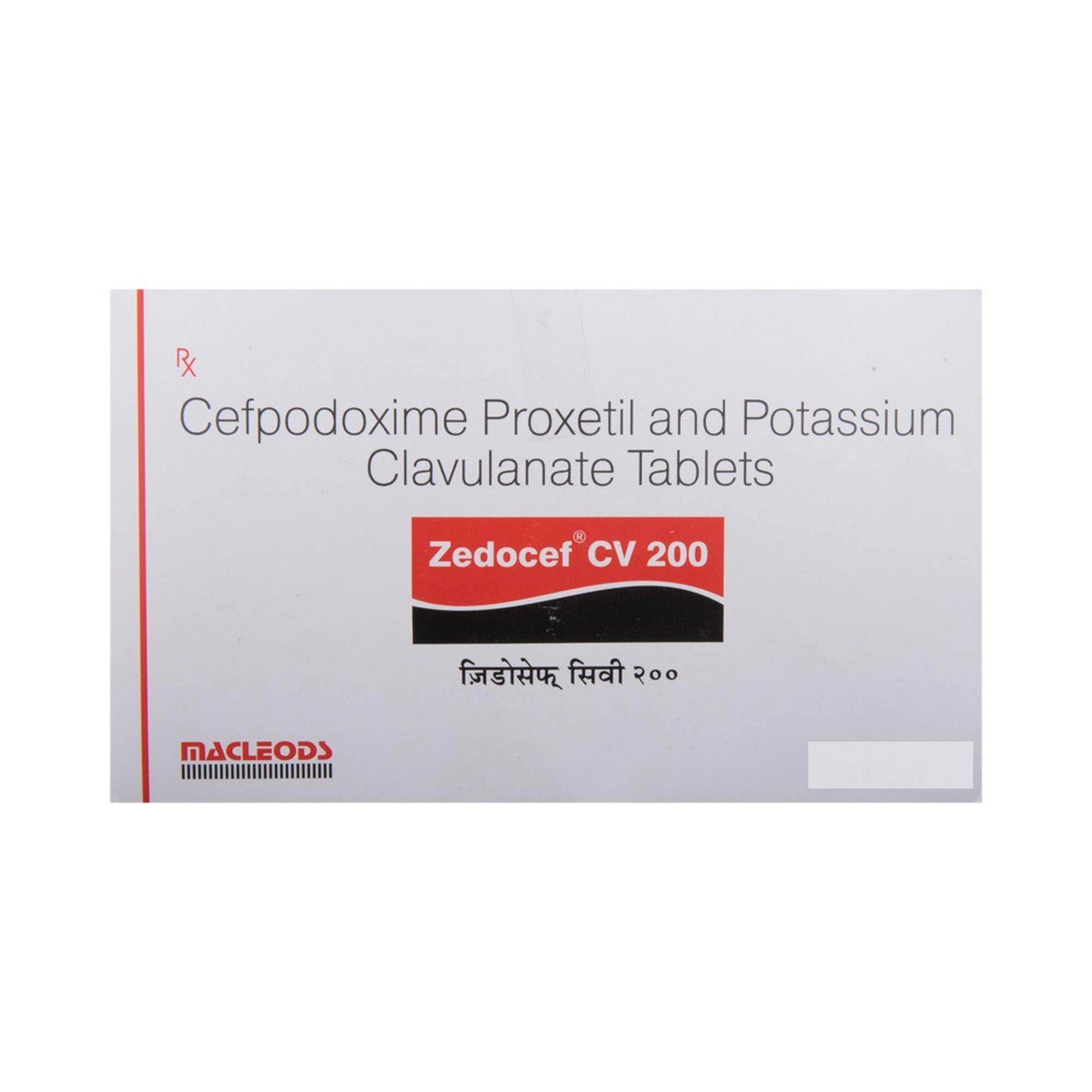 Zunocef CV 200mg/125mg Tablet