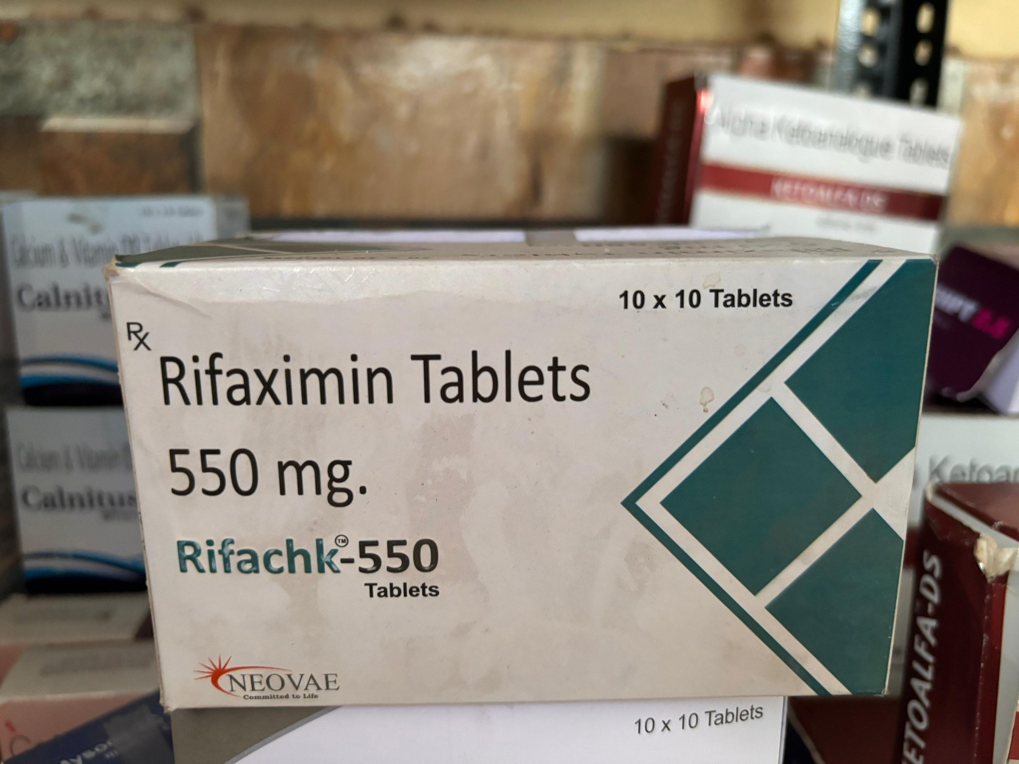 Rifachk 550mg Tablet