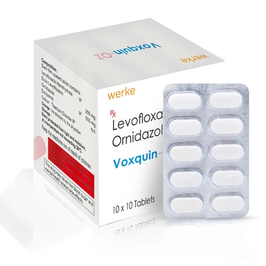 Voxquin OZ 250mg/500mg Tablet