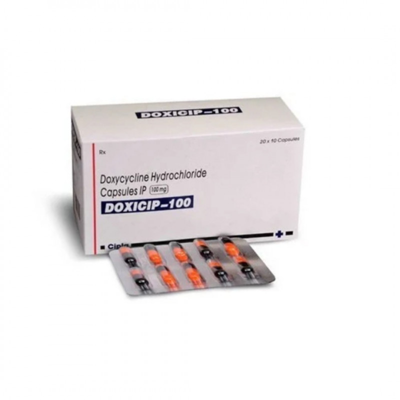 Doxicip 100mg Capsule Doxicip 100mg Capsule