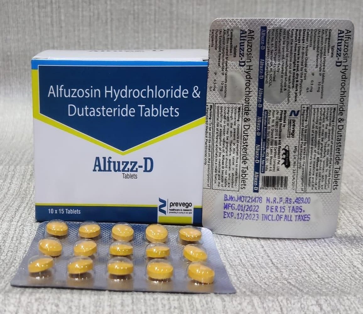 Alfuzz D 10mg/0.5mg Tablet
