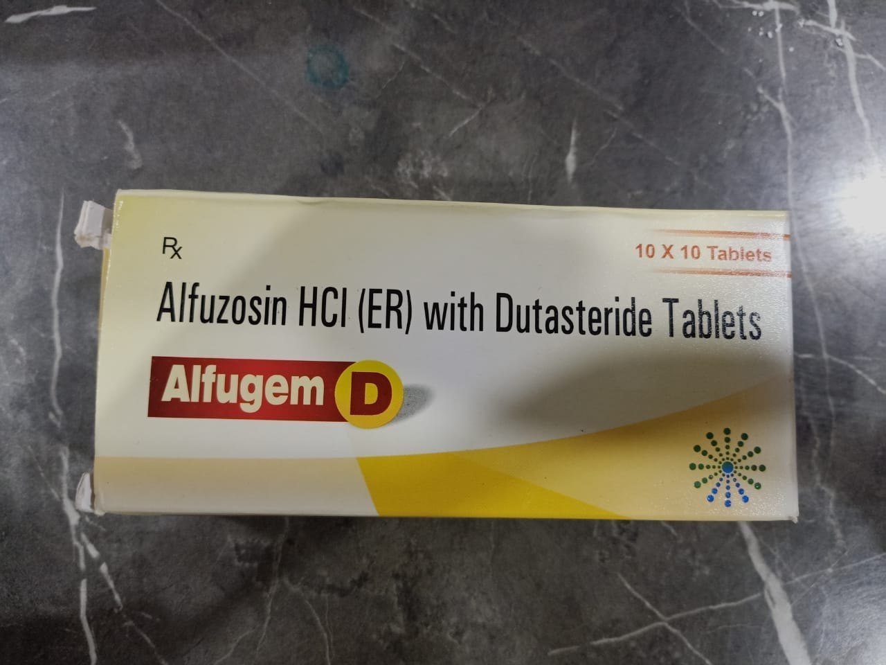 Alfugem D 10mg/0.5mg Tablet