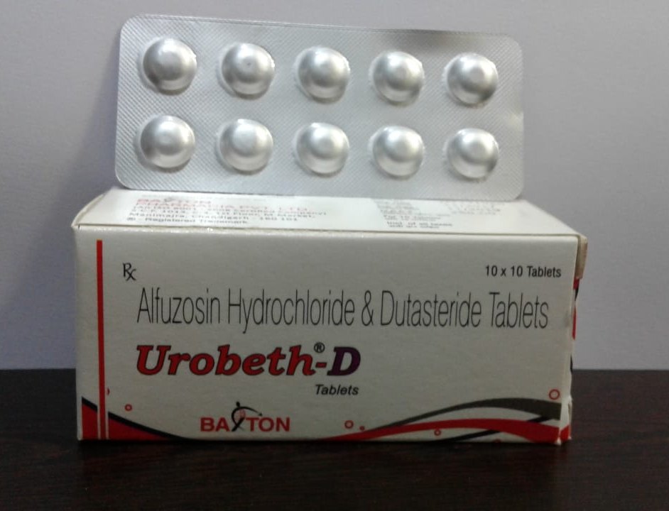 Urobeth D 10mg/0.5mg Tablet