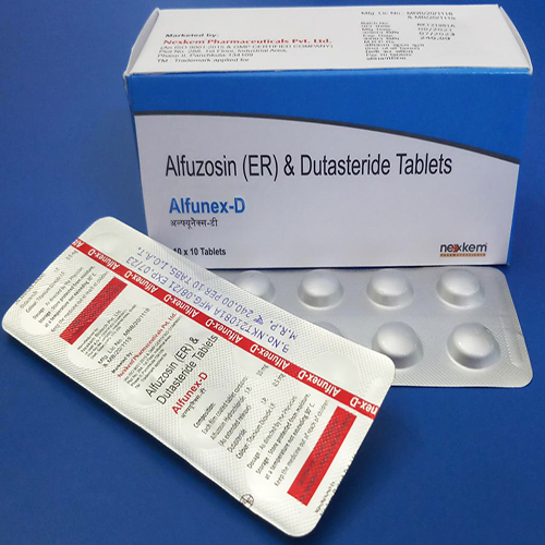 Alfunex D 10mg/0.5mg Tablet