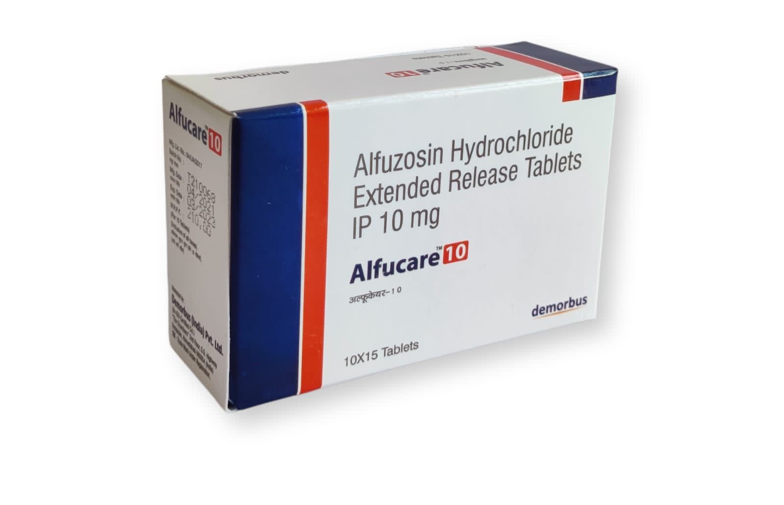 Alfucare D 10mg/0.5mg Tablet