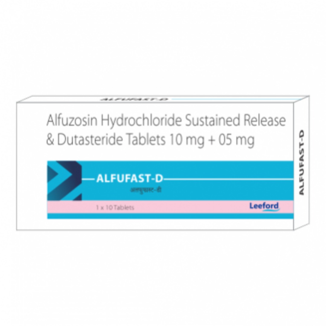 Alfufast D 10mg/0.5mg Tablet