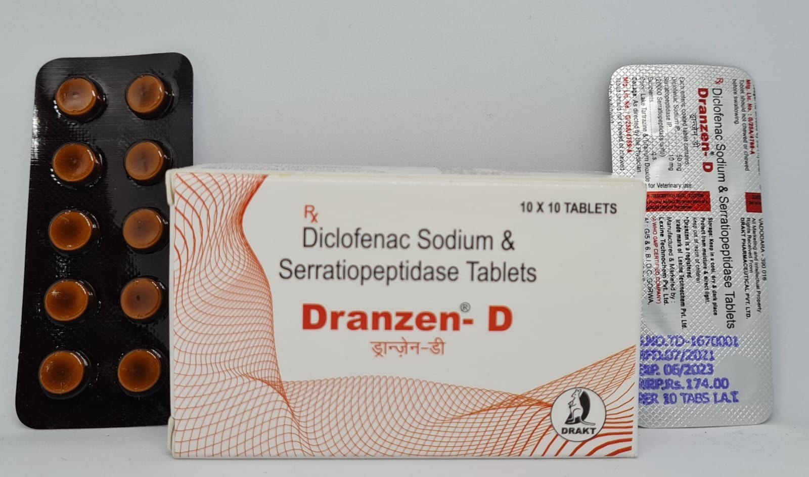 Dranzen D 50mg/10mg Tablet