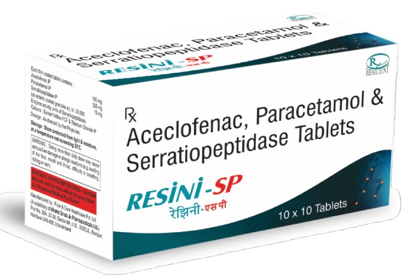 Resini SP 50 mg/10 mg Tablet