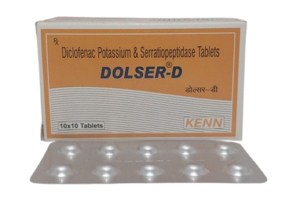 Dolser D 50 mg/10 mg Tablet