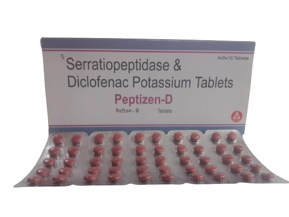 Peptizen D 50 mg/10 mg Tablet