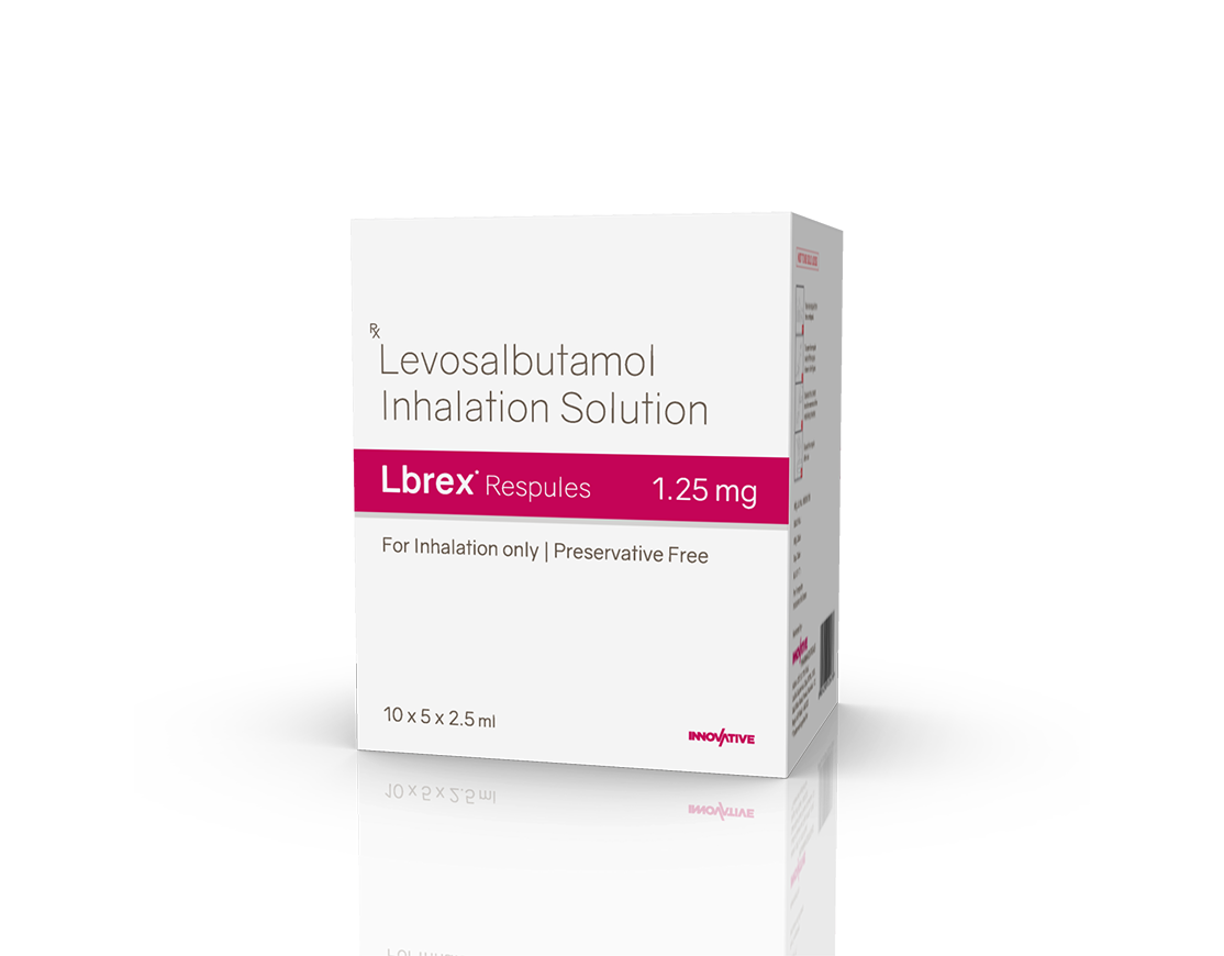 Lbrex 1.25mg Respules