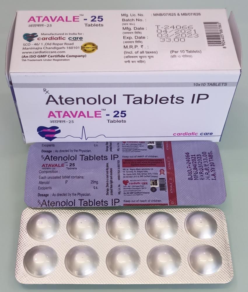 Atavale 25mg Tablet - Uses, Price, Side Effects, Substitute