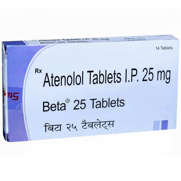 Beta 25mg Tablet