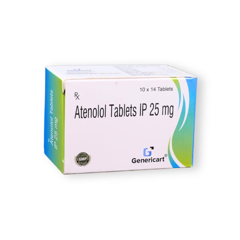 Genericart Atenolol 25mg Tablet Genericart Atenolol 25mg Tablet