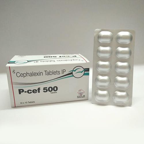 P Cef 500 Tablet