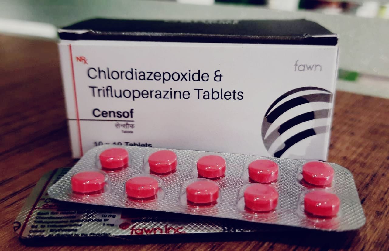 Censof 10mg/1mg Tablet