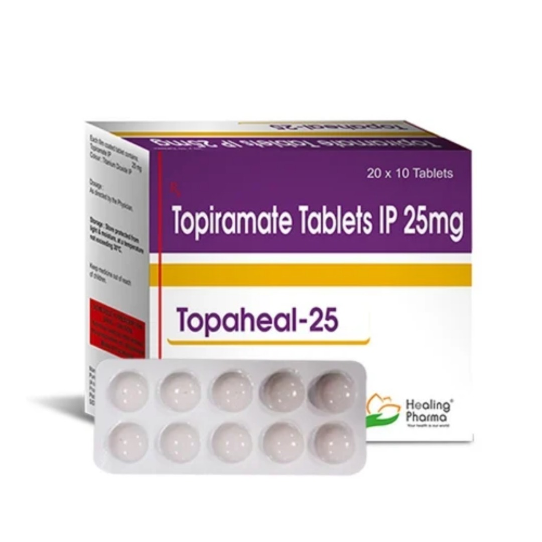 Topaheal 25mg Tablet