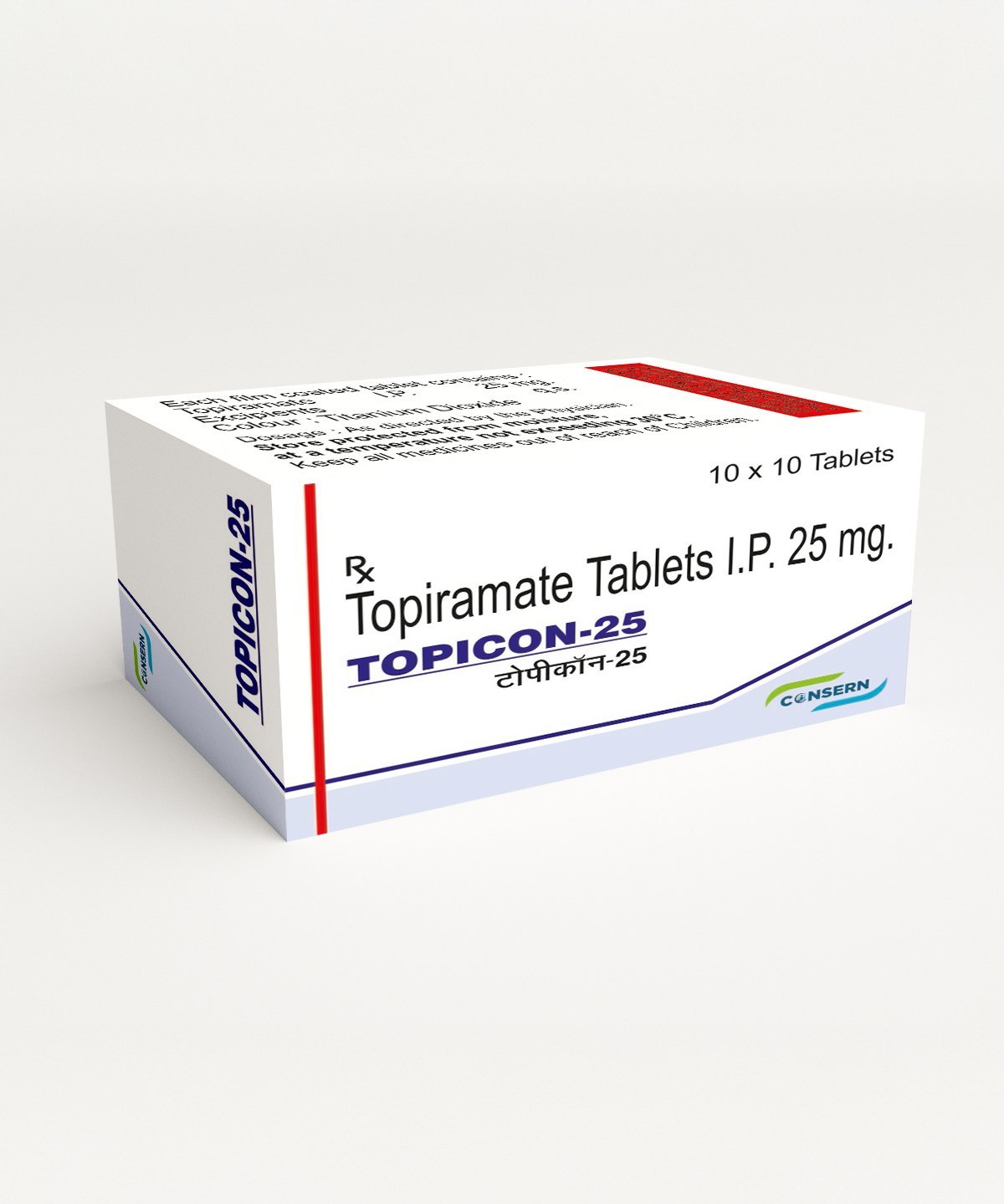 Topicon 25mg Tablet