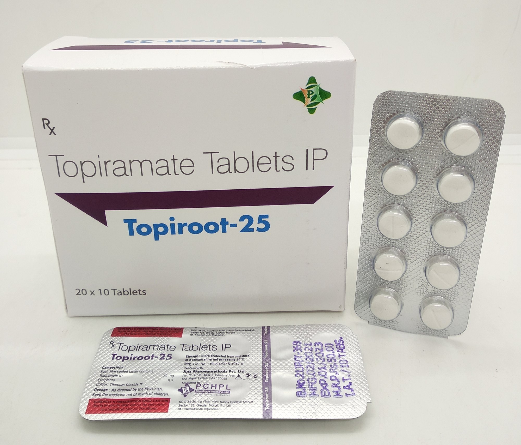 Topiroot 25 Tablet