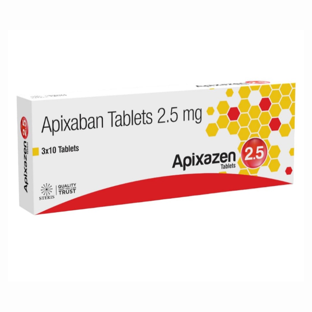 Apixazen 2.5mg Tablet