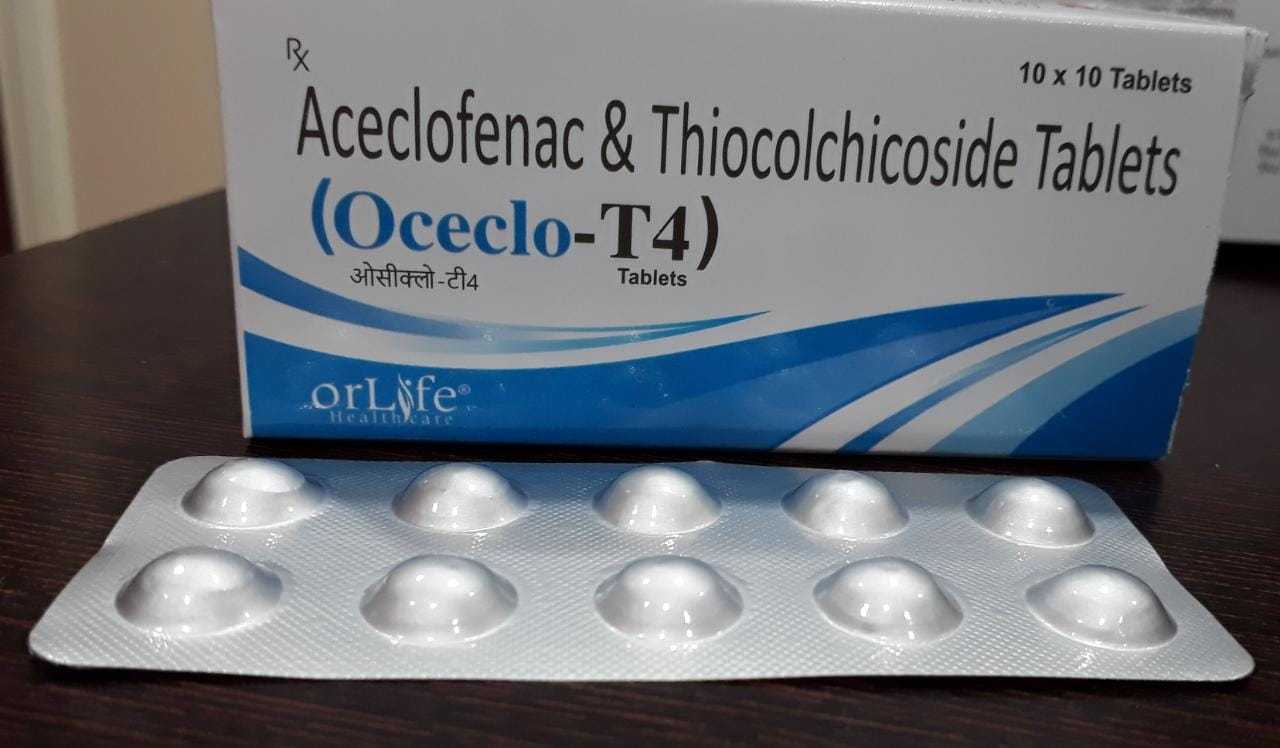 Oceclo T 100mg/4mg Tablet