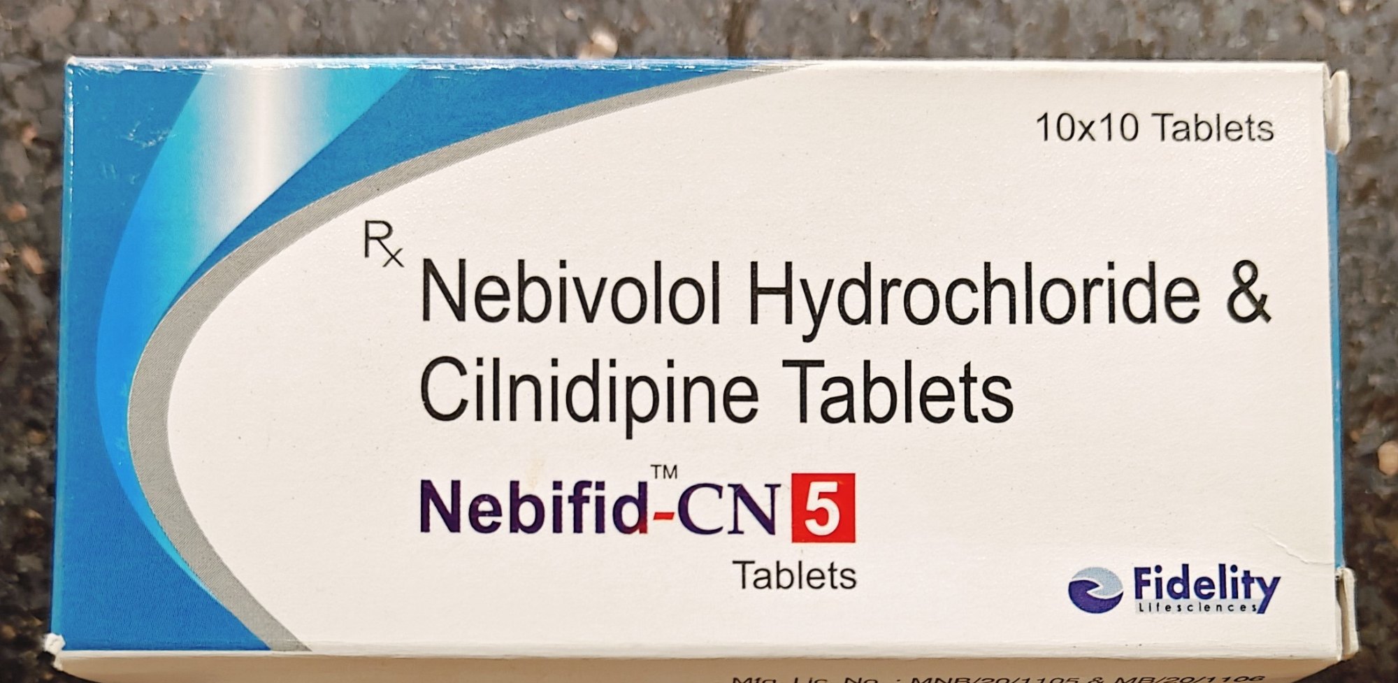 Nebifid CN 5mg/10mg Tablet