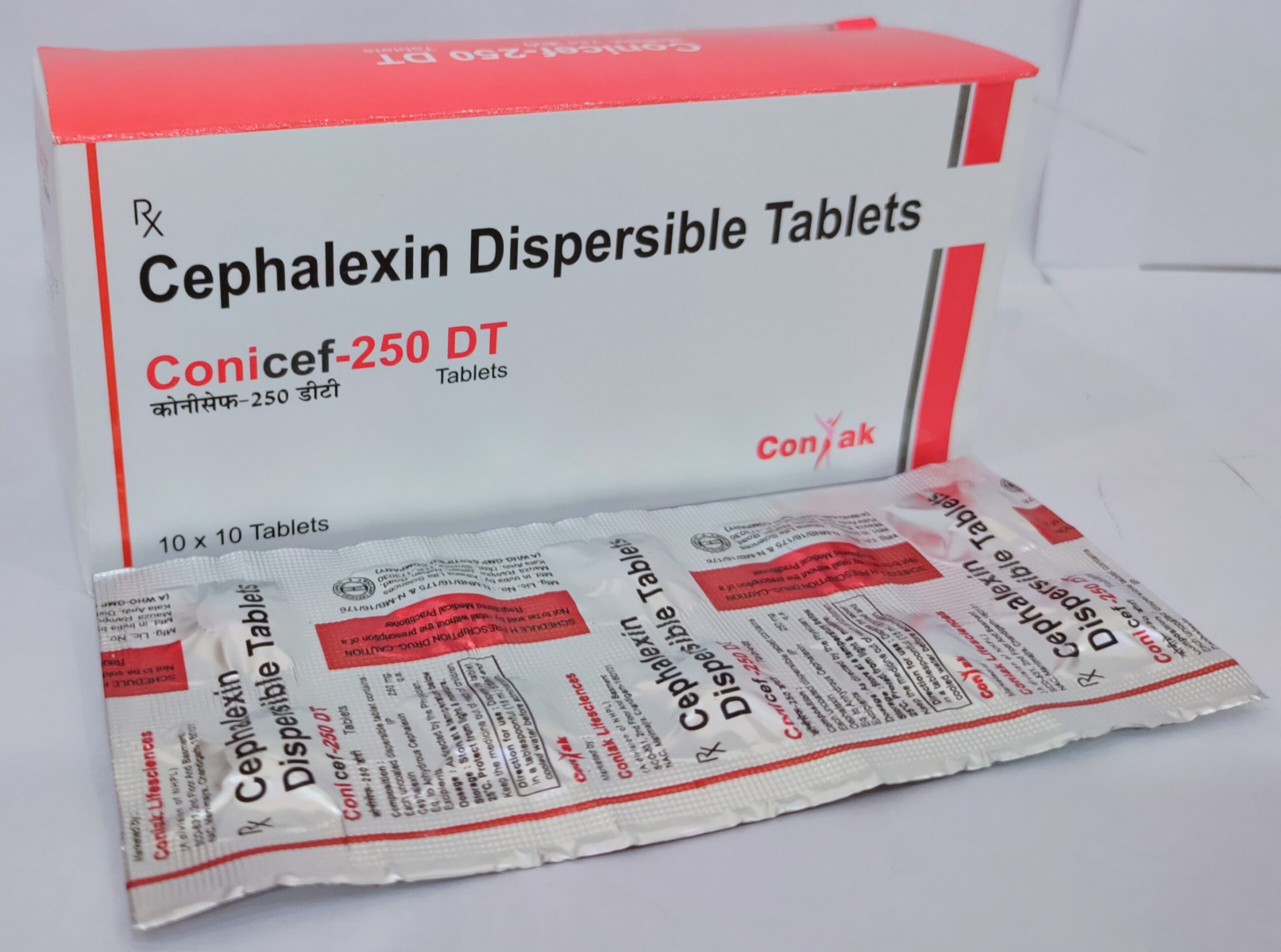 Conicef 250mg Tablet DT