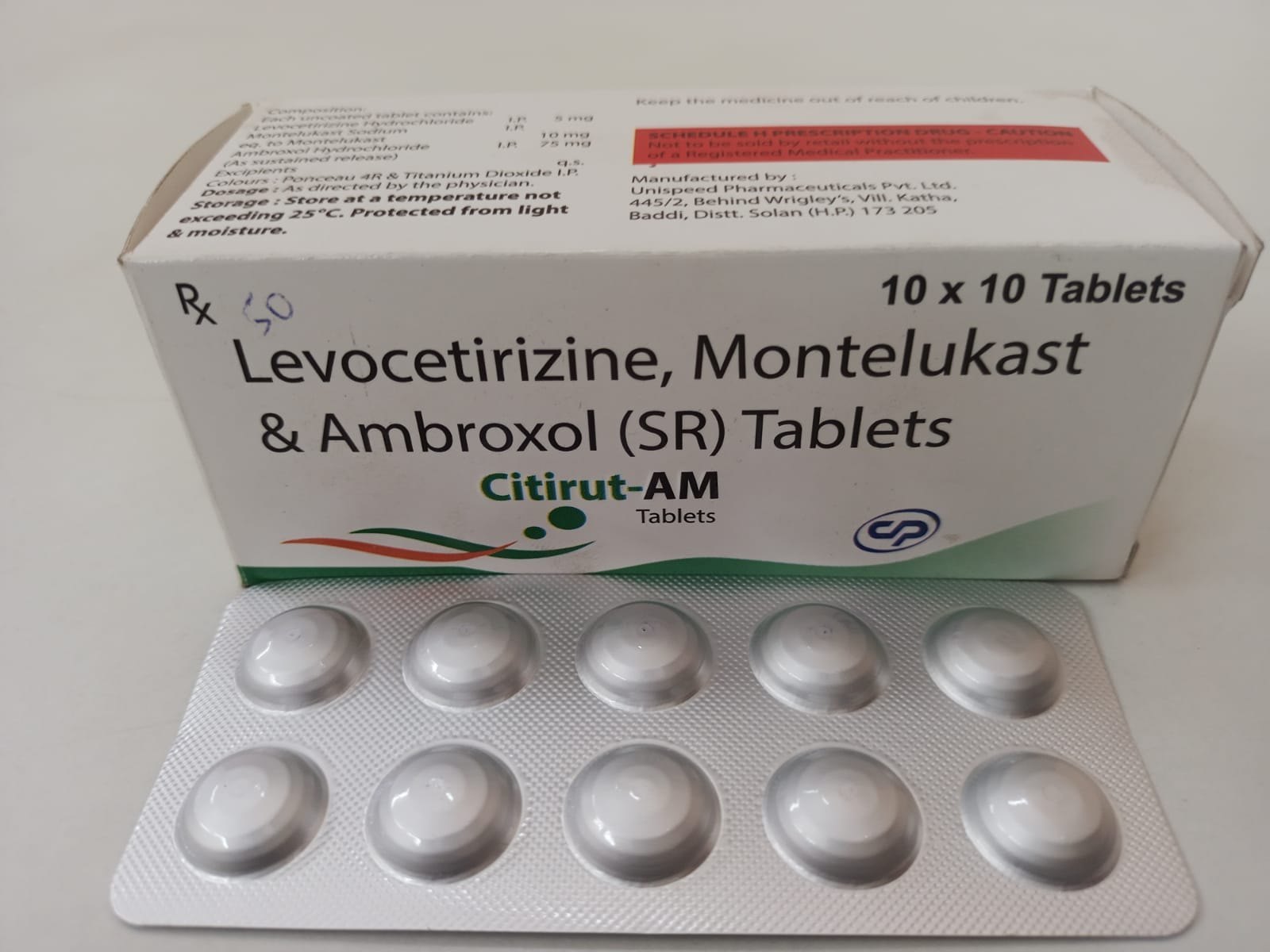 Citirut AM 75mg/5mg/10mg Tablet