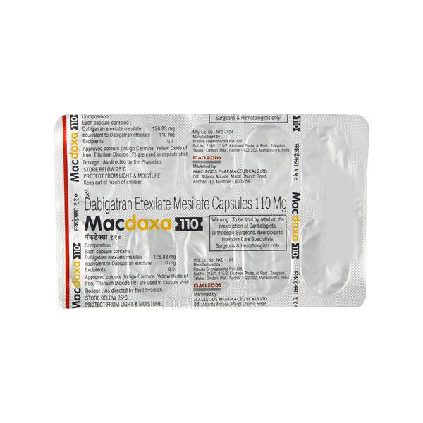 Macdaxa 110mg Capsule