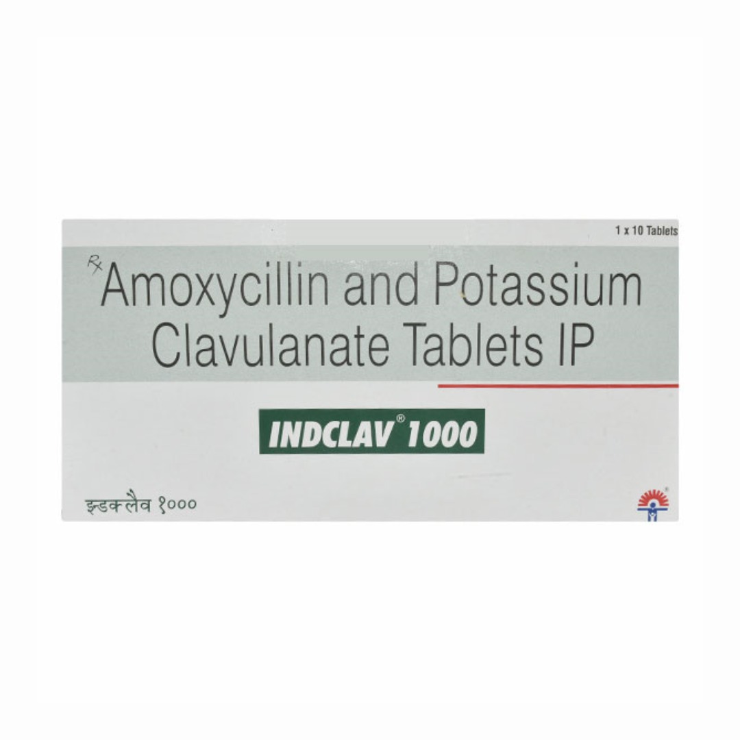 Indclav 1000 mg/200 mg Injection