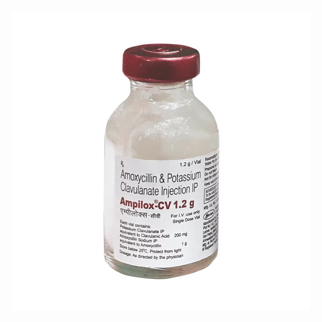 Ampilox CV 1000 mg/200 mg Injection