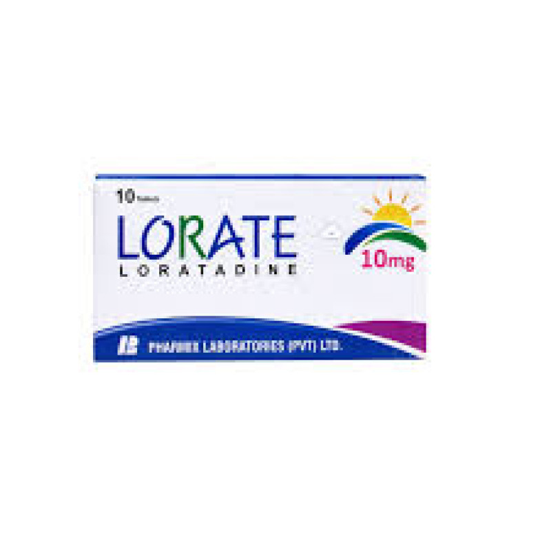 Lorate 10mg Tablet