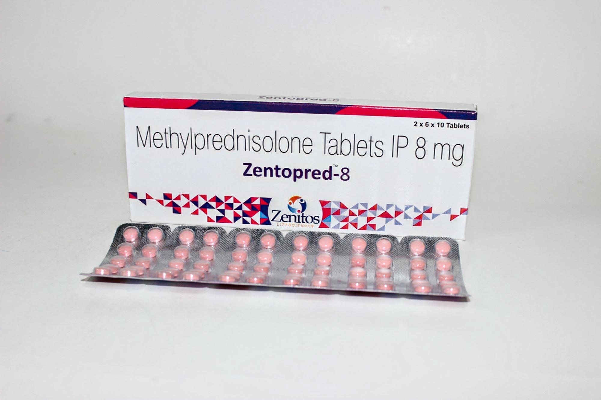 Zentopred 8mg Tablet