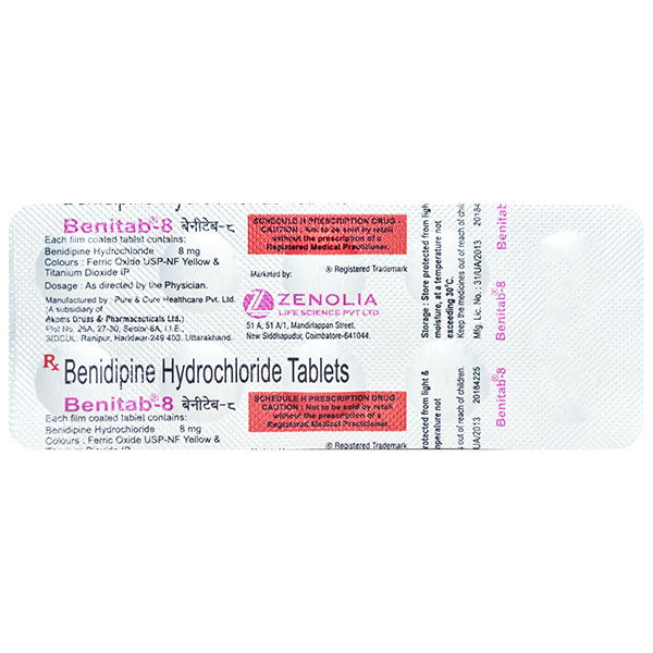 Benitab 8mg Tablet