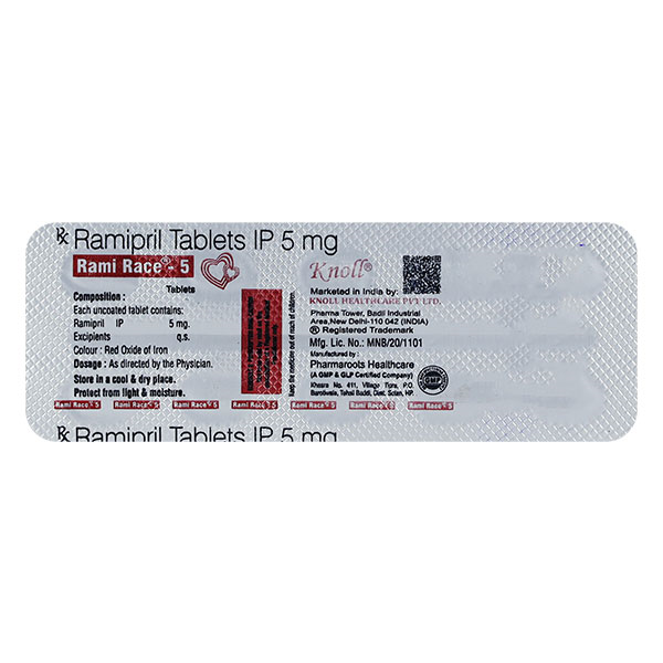Rami Race AM 5mg/5mg Tablet