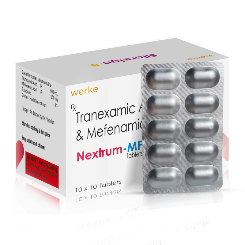 Nextrum MF 500mg/250mg Tablet Nextrum MF 500mg/250mg Tablet