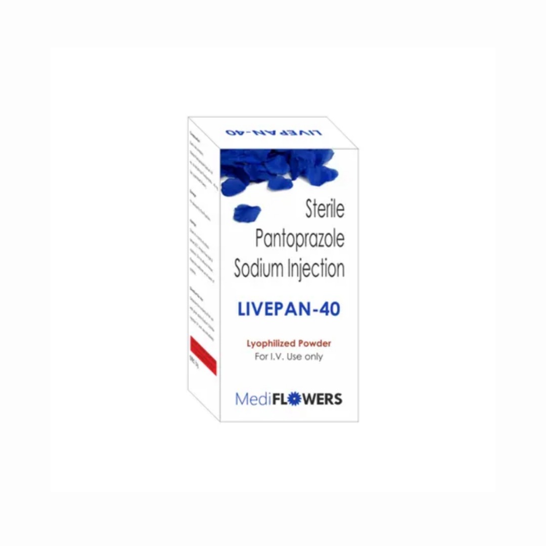 Livepan 40mg Injection