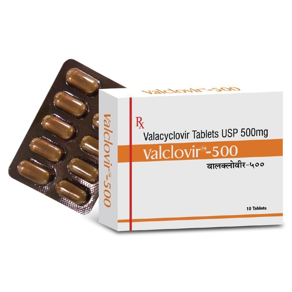 Valclovir 500mg Tablet