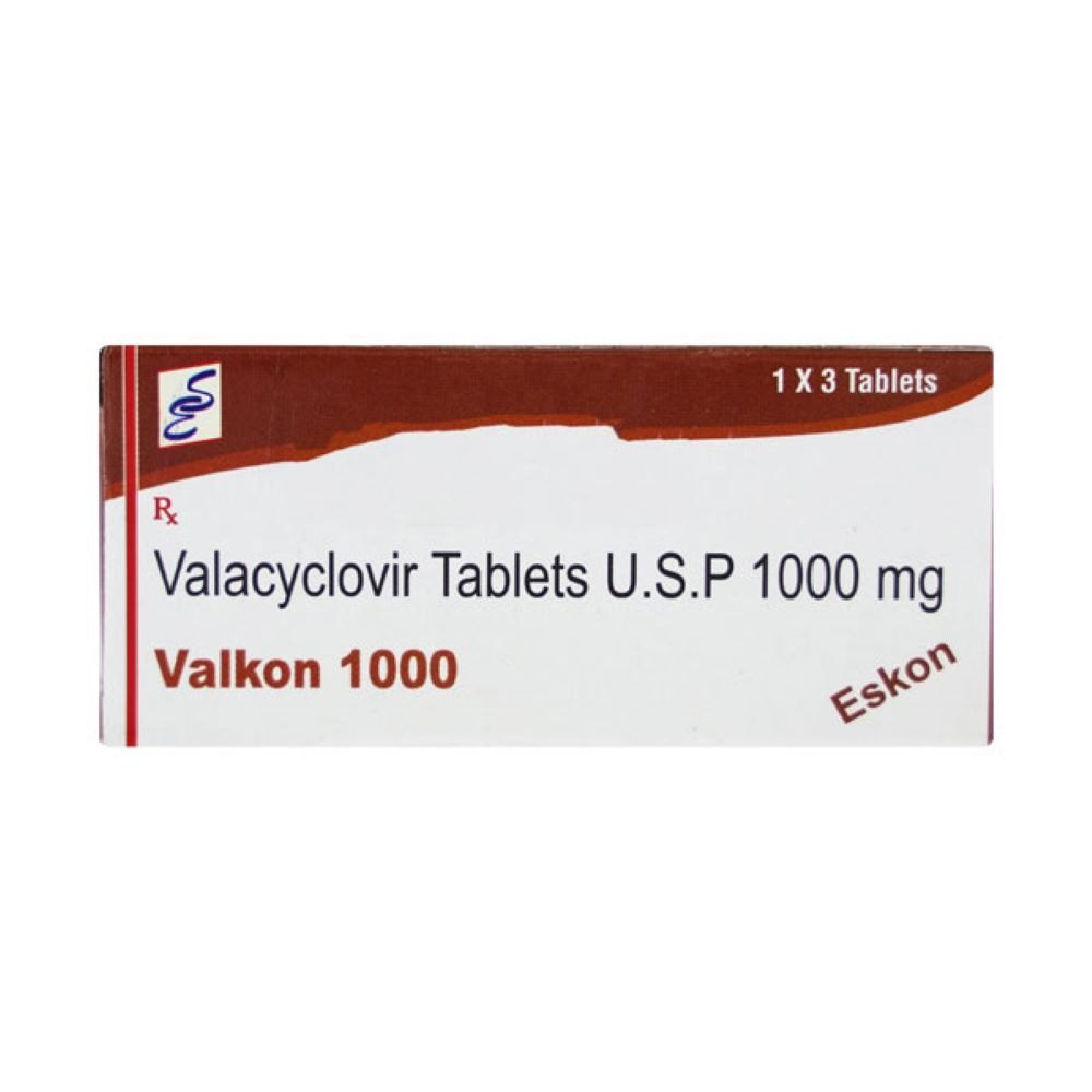 Valkon 1000mg Tablet