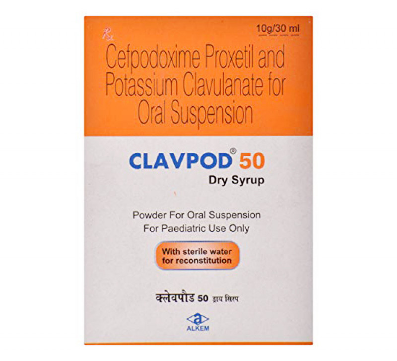 Clavpod 50mg/31.25mg Oral Suspension Clavpod 50mg/31.25mg Oral Suspension