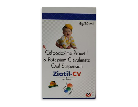 Ziotil CV Dry Syrup Mango