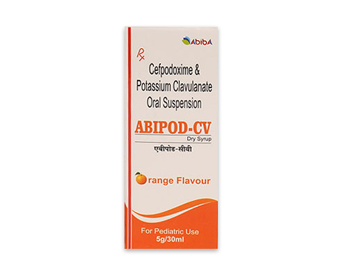 Abipod CV Dry Syrup Orange