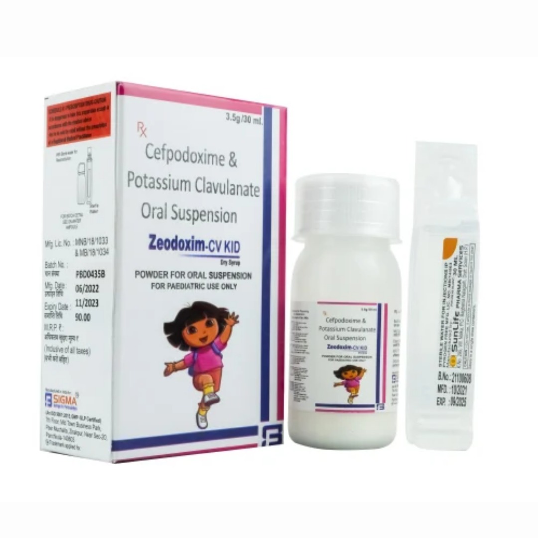 Zeodoxim CV Kid Dry Syrup