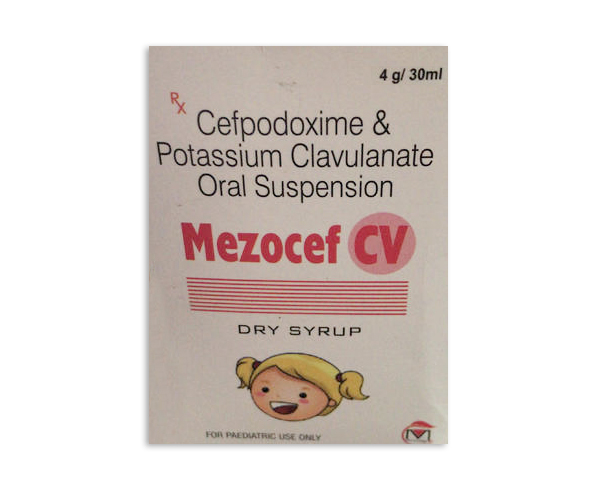 Mezocef CV Dry Syrup