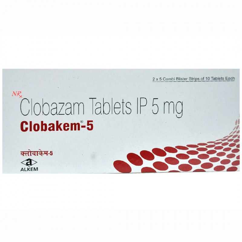 Clobakem 5mg Tablet Clobakem 5mg Tablet