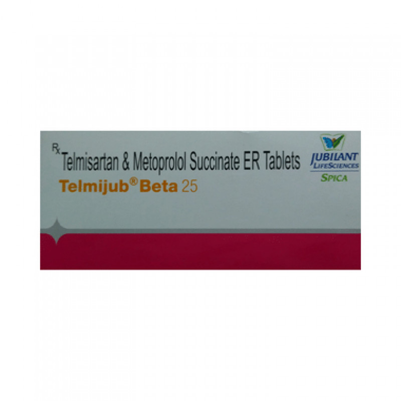 Telmijub Beta 40mg/25mg Tablet ER Telmijub Beta 40mg/25mg Tablet ER
