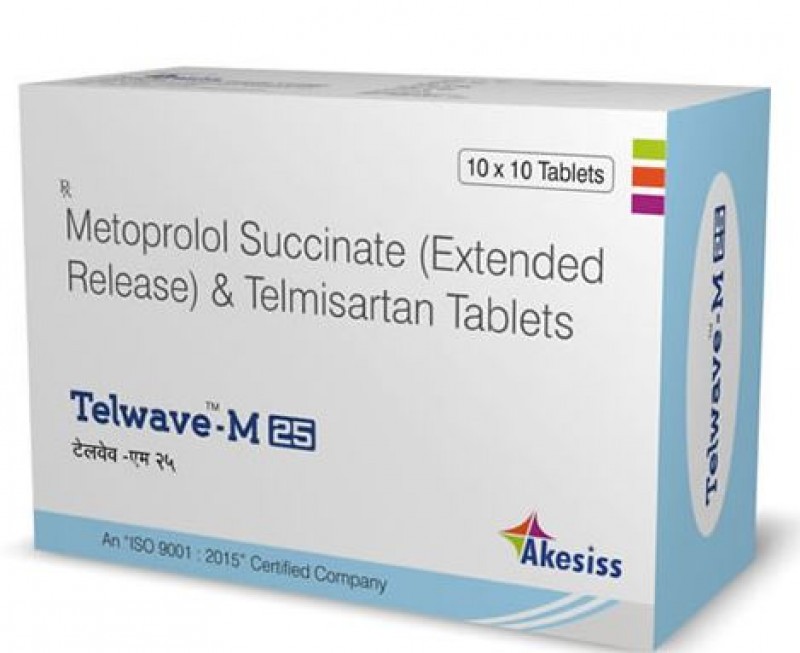 Telwave M 40mg/25mg Tablet ER Telwave M 40mg/25mg Tablet ER