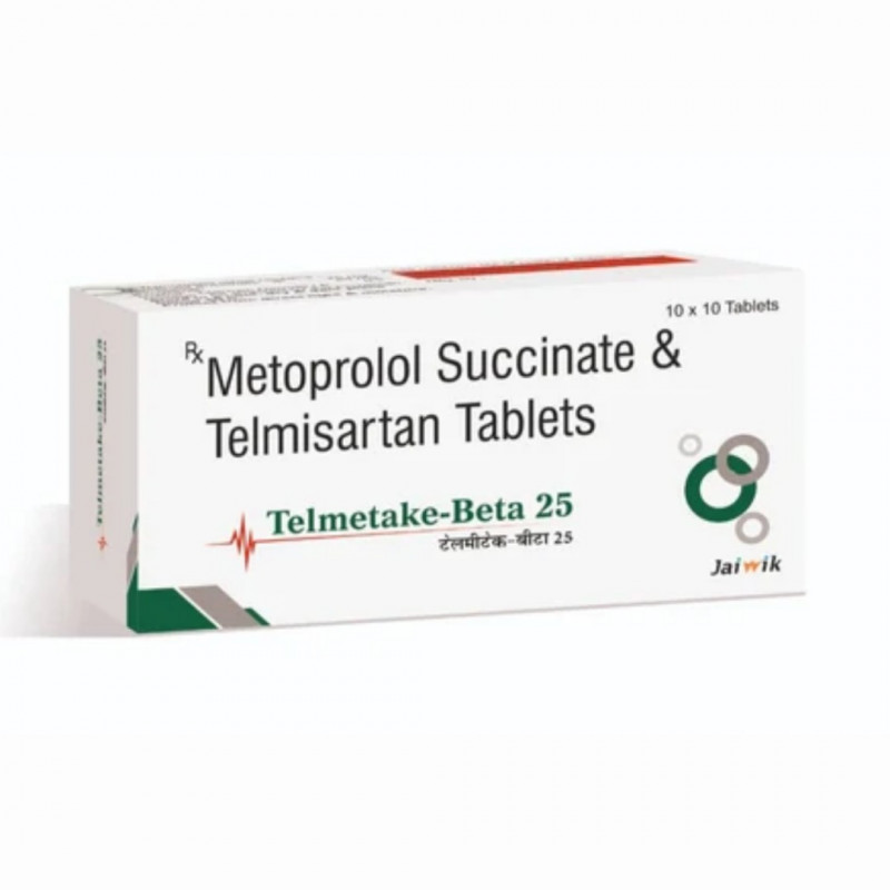 Telmetake-Beta 25 Tablet ER Telmetake-Beta 25 Tablet ER